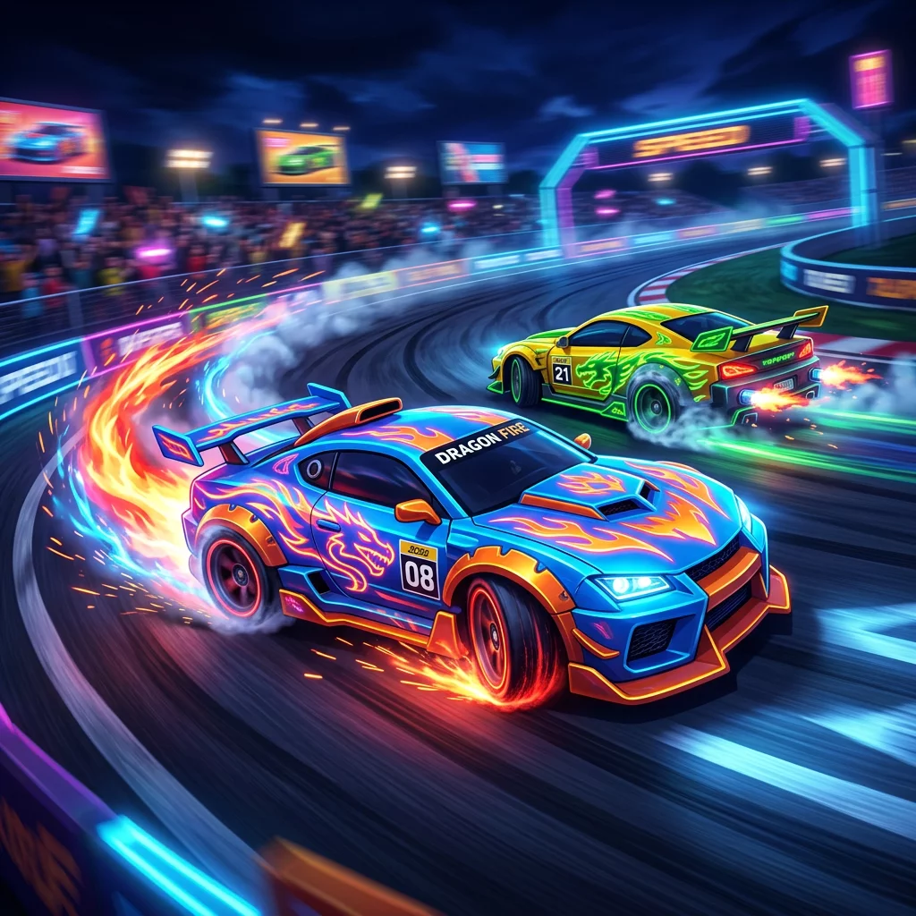 Burnin Rubber Multiplayer Fire