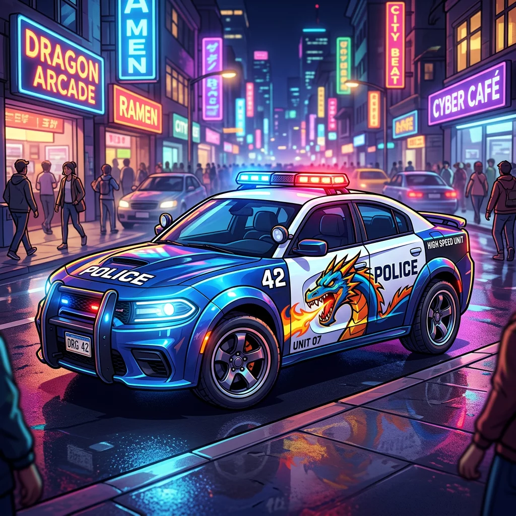 Police Car Cop Real Simulator Roar